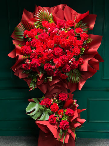 Kệ 10 rực rỡ - Tông đỏ