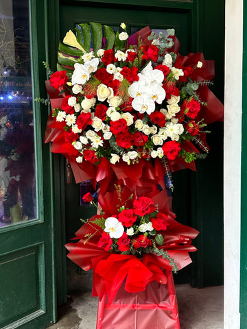 Kệ 08 rực rỡ - Tông đỏ