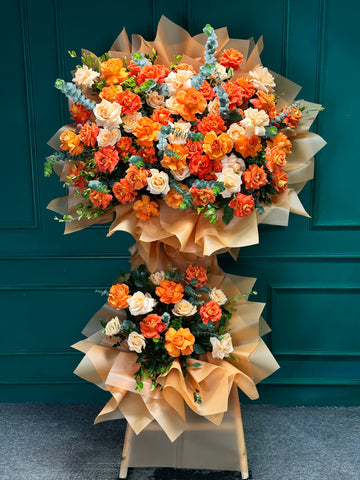 Kệ 03 rạng rỡ  - Tông cam