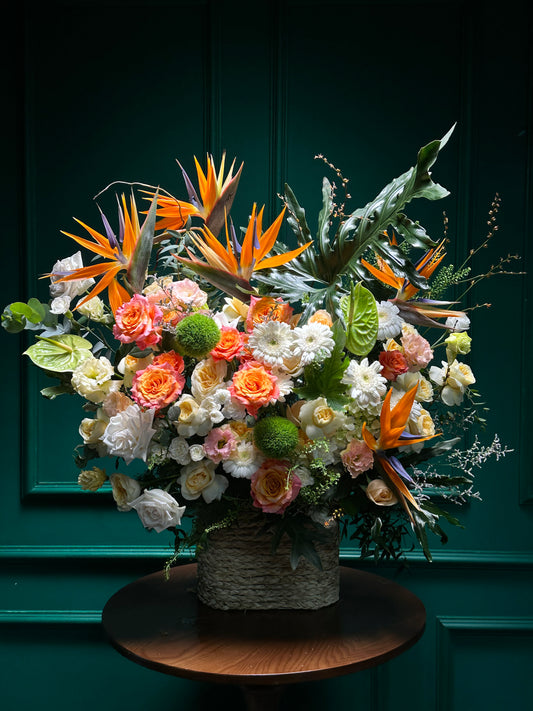 Lẵng 57 thương mến - Tông cam