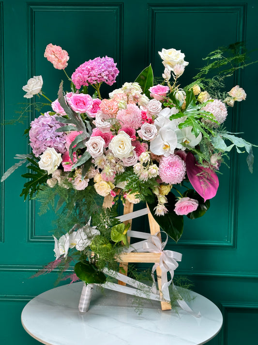 Kệ 15 ngọt ngào - Tông hồng