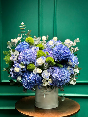 Lẵng 27 bình an - Tông xanh dương