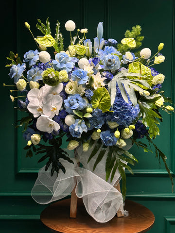 Kệ 24 an lành - Tông xanh dương