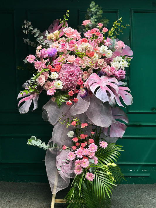 Kệ 17 ngọt ngào - Tông hồng pastel