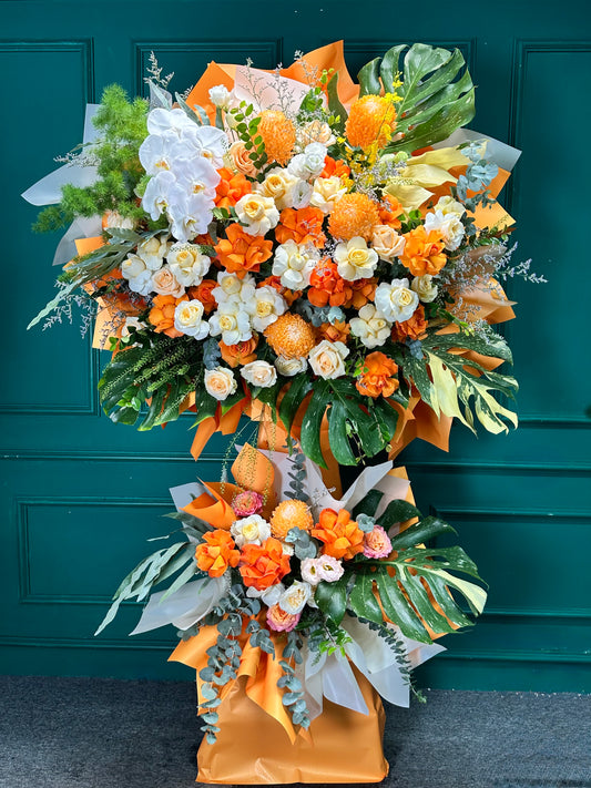 Kệ 04 rạng rỡ - Tông cam