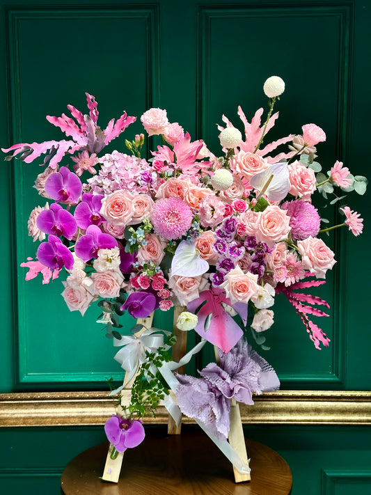 Kệ 20 yêu dấu - Tông hồng điểm Hồ Điệp tím