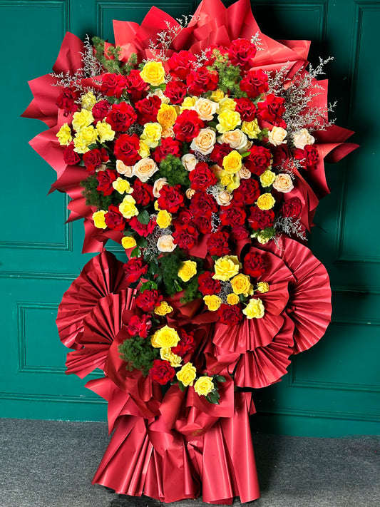 Kệ 14 say mê - Tông đỏ