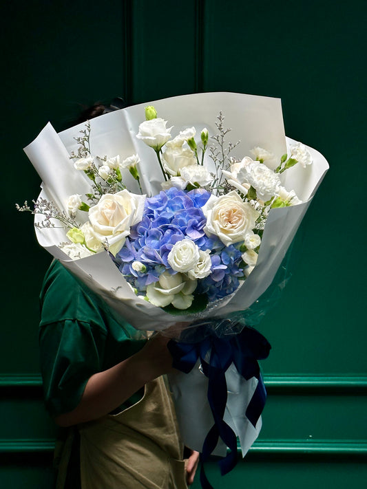 Bó 24 mát lành - Tông xanh dương