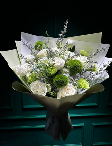 Bó 27 an lành - Tông xanh lá