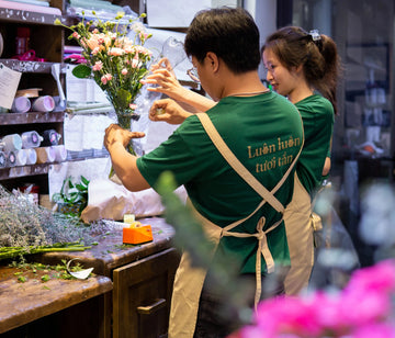 Thương hiệu hoa Việt <em>mang đến sự thảnh thơi<em></em></em>